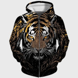 Tiger Portrait Hoodie