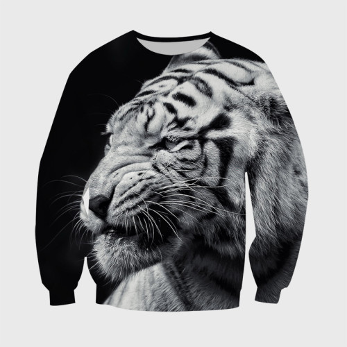 Tiger Head Hoodie