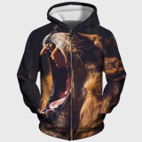 Lion Roaring Hoodie