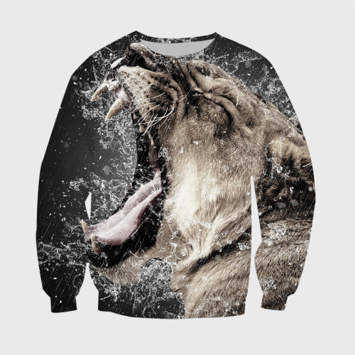 Lioness Roaring Hoodie