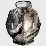 Lioness Roaring Hoodie