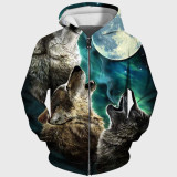 Three Wolf Moon Hoodie