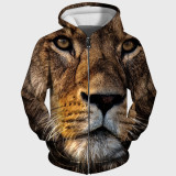 Lion Face Hoodie