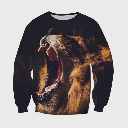 Lion Roaring Hoodie