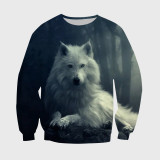 Arctic Wolf Art Hoodie