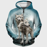 Arctic Wolf Art Hoodie