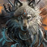 Native Wolf Hoodie