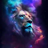 Galaxy Lion Hoodie