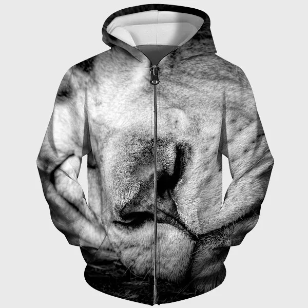 Sleeping Lion Hoodie
