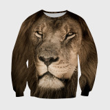 Lion Print Hoodie