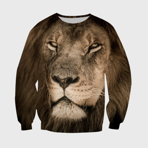 Lion Print Hoodie