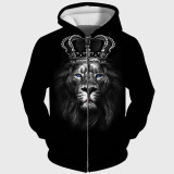 Lion With Crown Hoodie