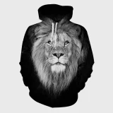 Lion Portrait Hoodie