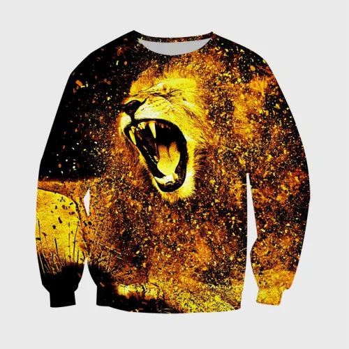 Gold Lion Hoodie