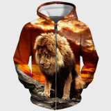 Sunset Lion Hoodie
