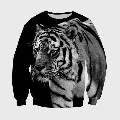 Tiger Portrait Hoodie
