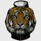 Tiger Face Hoodie