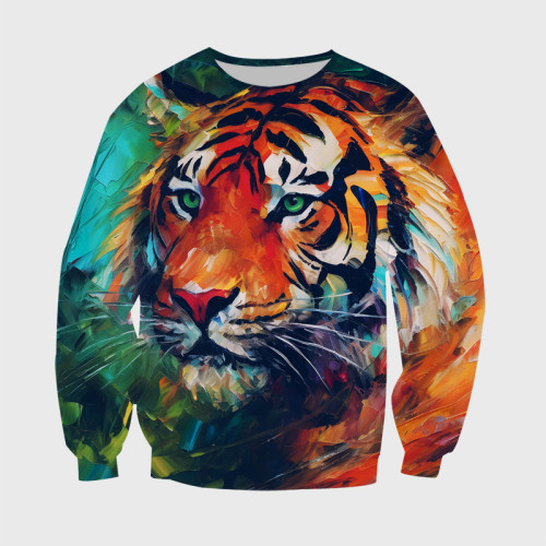Tiger Painting Hoodie