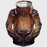 Tiger Face Hoodie