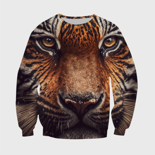 Tiger Face Hoodie