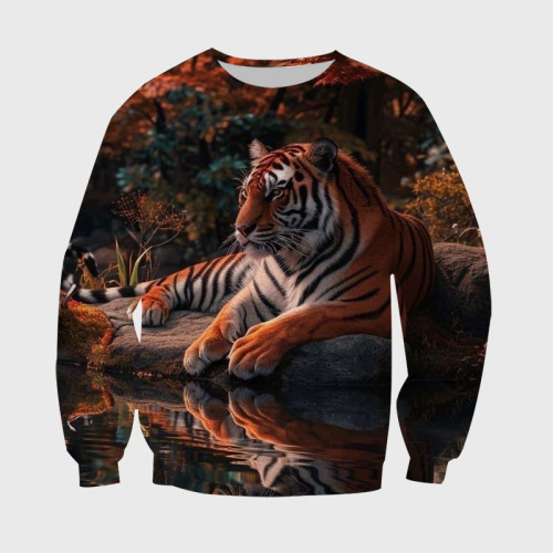 Tiger Graphic Hoodie