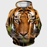 Tiger Head Hoodie