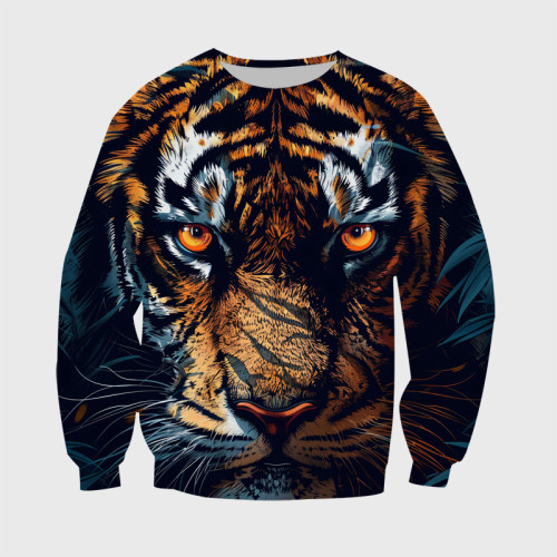 Tiger Head Hoodie