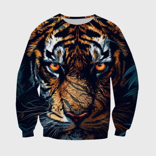 Tiger Head Hoodie