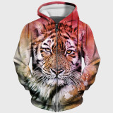 Tiger Portrait Hoodie