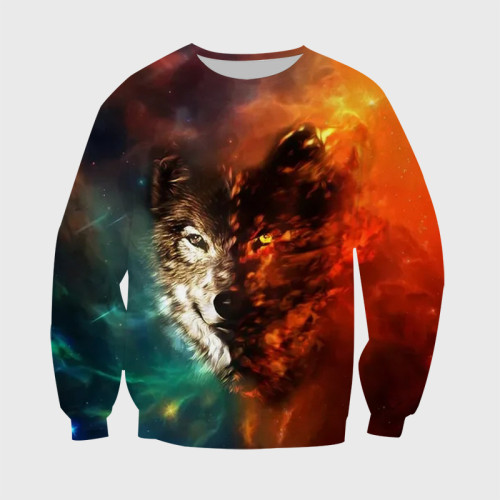 Galaxy Wolf Hoodie