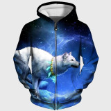 Galaxy Wolf Hoodie