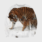 Mother And Baby Tiger Hoodie