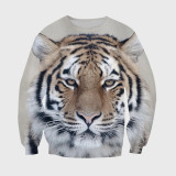 Majestic Tiger Face Hoodie