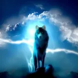 Cloud Wolf Hoodie