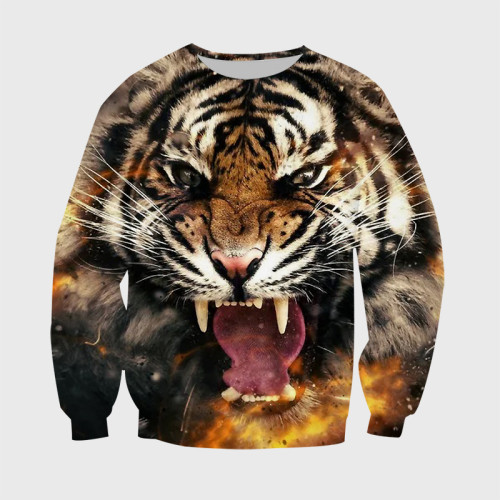 Fire Tiger Hoodie