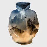 Wolf Cosmic Hoodie