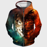 Galaxy Wolf Hoodie