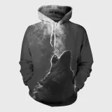 Howling Wolf Hoodie