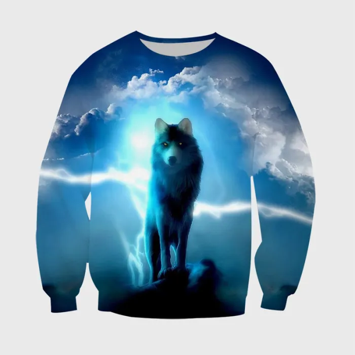 Cloud Wolf Hoodie