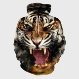 Fire Tiger Hoodie