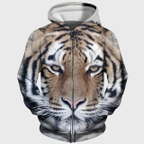 Majestic Tiger Face Hoodie