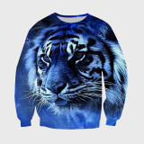 Blue Tiger Hoodie