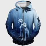 Leaf Arctic Wolf Hoodie