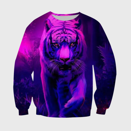 Purple Tiger Hoodie
