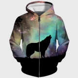Wolf Galaxy Hoodie