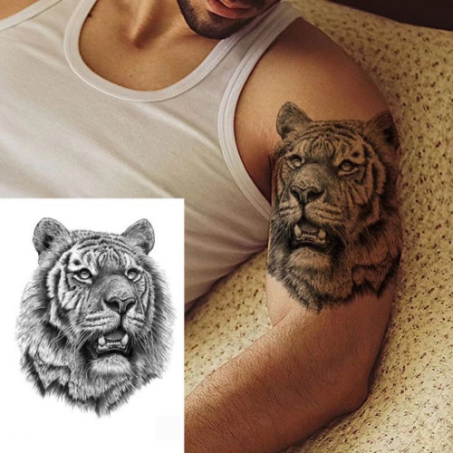 Tiger Face Tattoo