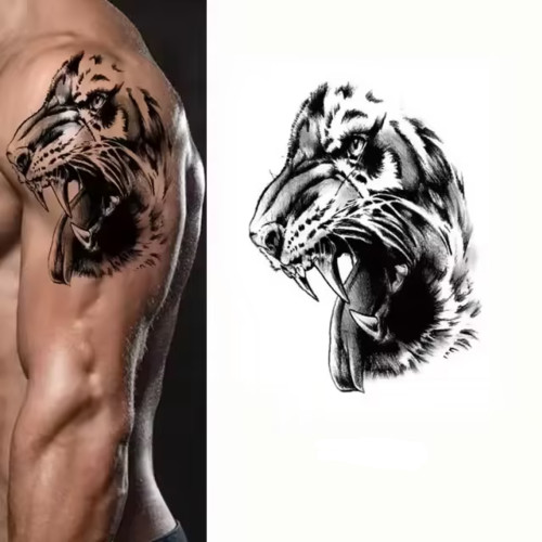 Roaring Tiger Tattoo