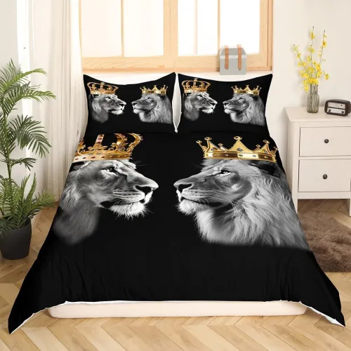 Lion King And Queen Bed Set