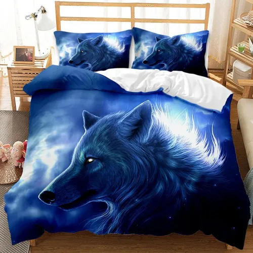 Wolf King Bed Set