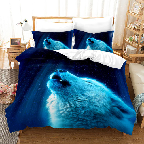Wolf Howl Bed Set